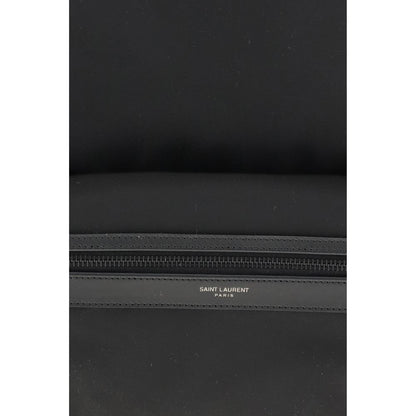 Black Recycled Polyamide Backpack