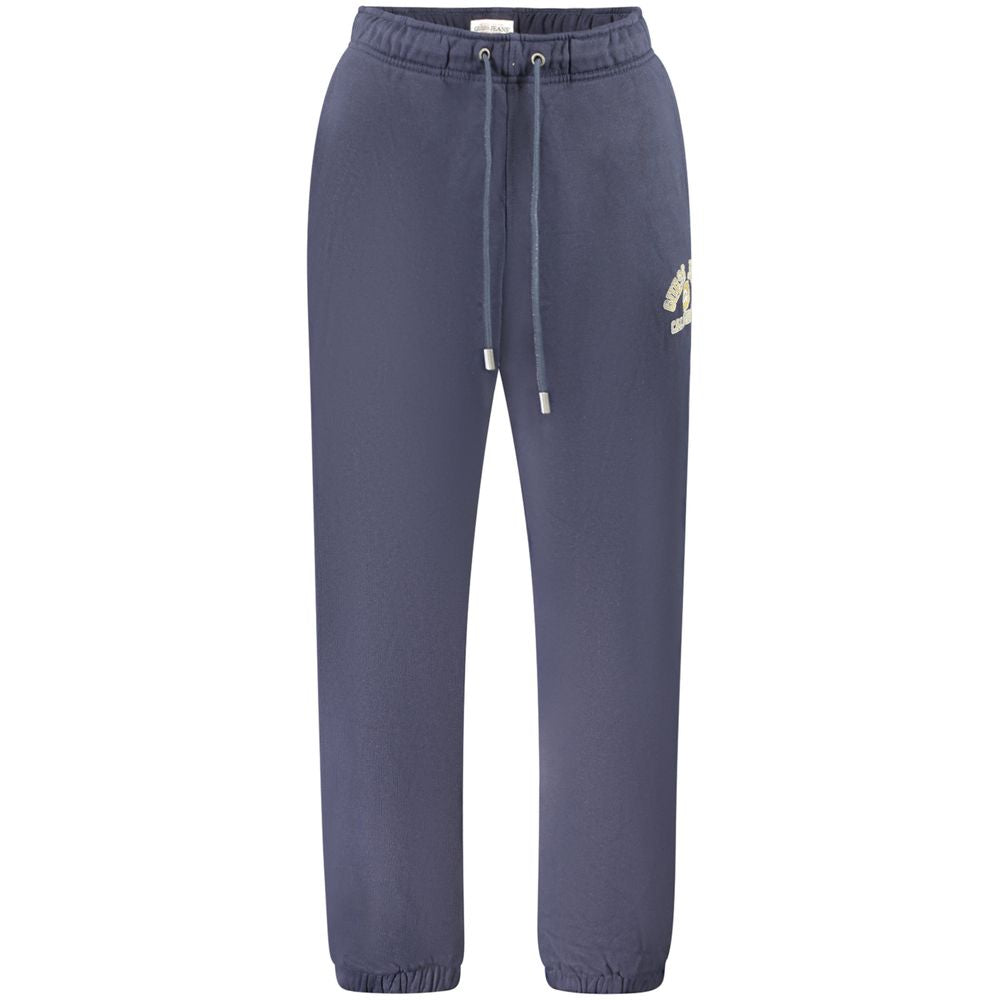 Blue Cotton Pant