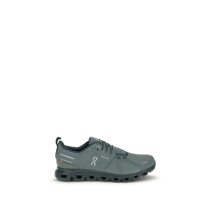 Green Fabric Athletic Sneakers