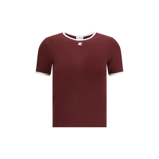 Bordeaux Cotton T-Shirt
