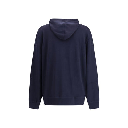 Blue Cashmere Sweatshirt
