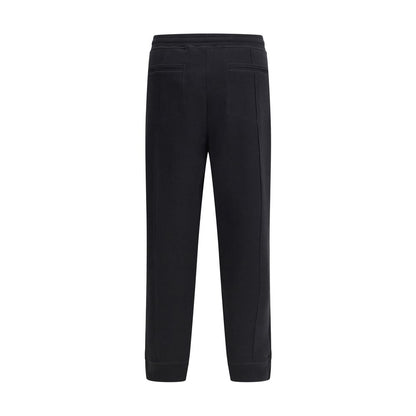 Black Cotton Joggers (Workout Pants)