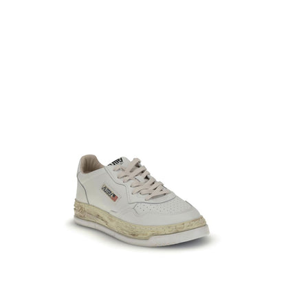 White Leather Sneakers