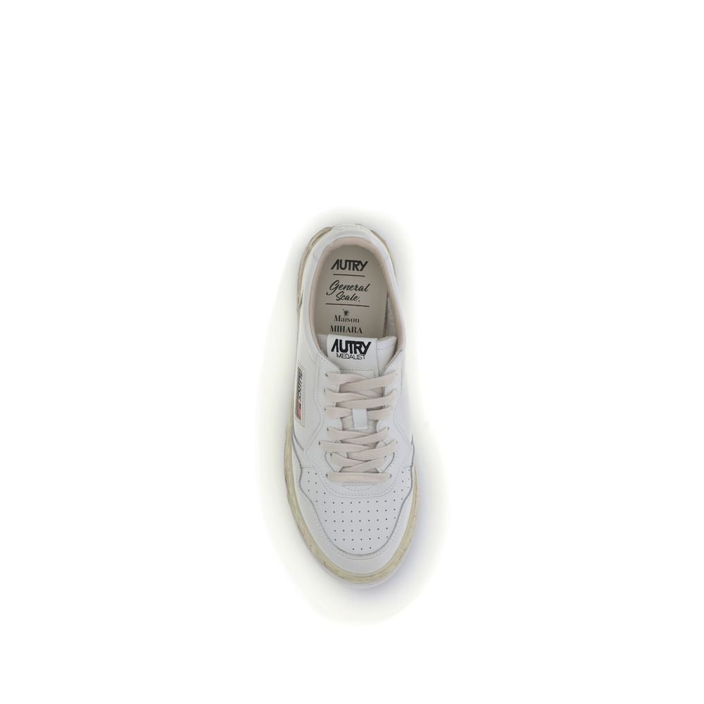 White Leather Sneakers