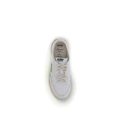 White Leather Sneakers