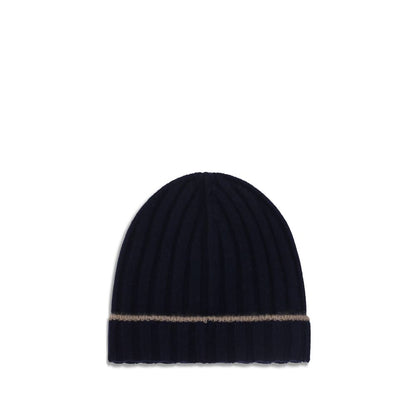 Blue Cashmere Beanie