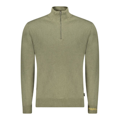 Green Cotton Sweater