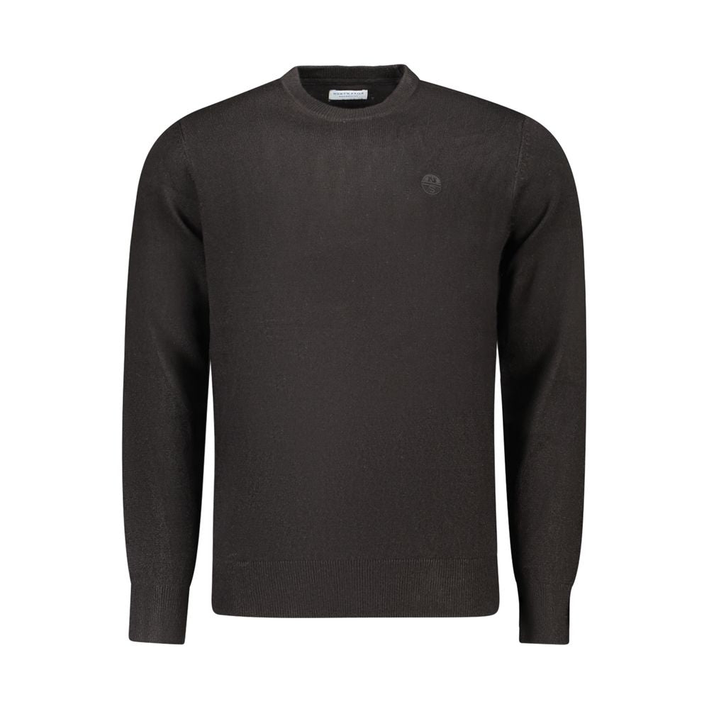 Black Nylon Sweater
