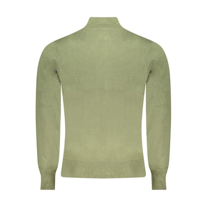 Green Nylon Sweater