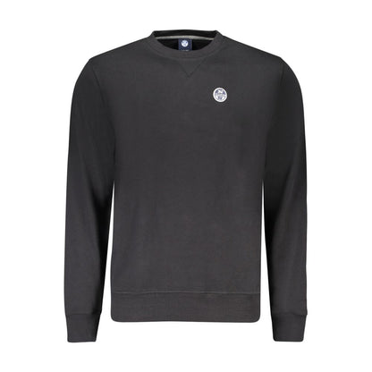 Black Cotton Sweatshirt