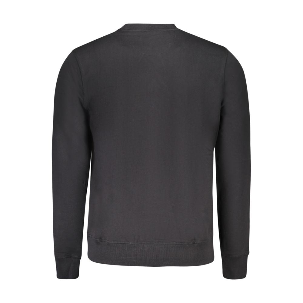 Black Cotton Sweatshirt