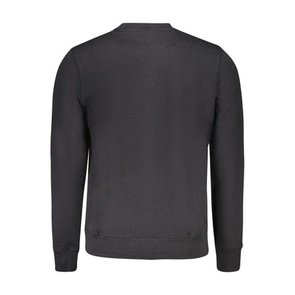 Black Cotton Sweatshirt