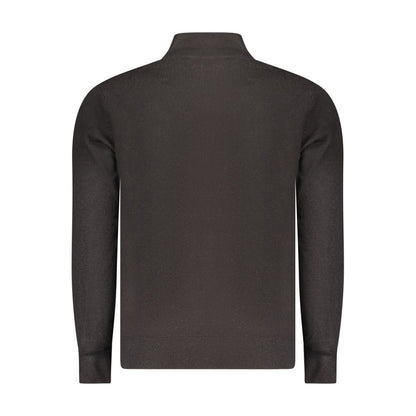 Black Nylon Sweater
