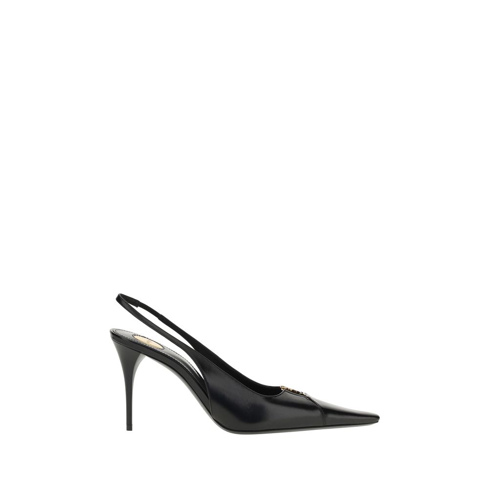 Black Calf Leather Bos Taurus Pumps