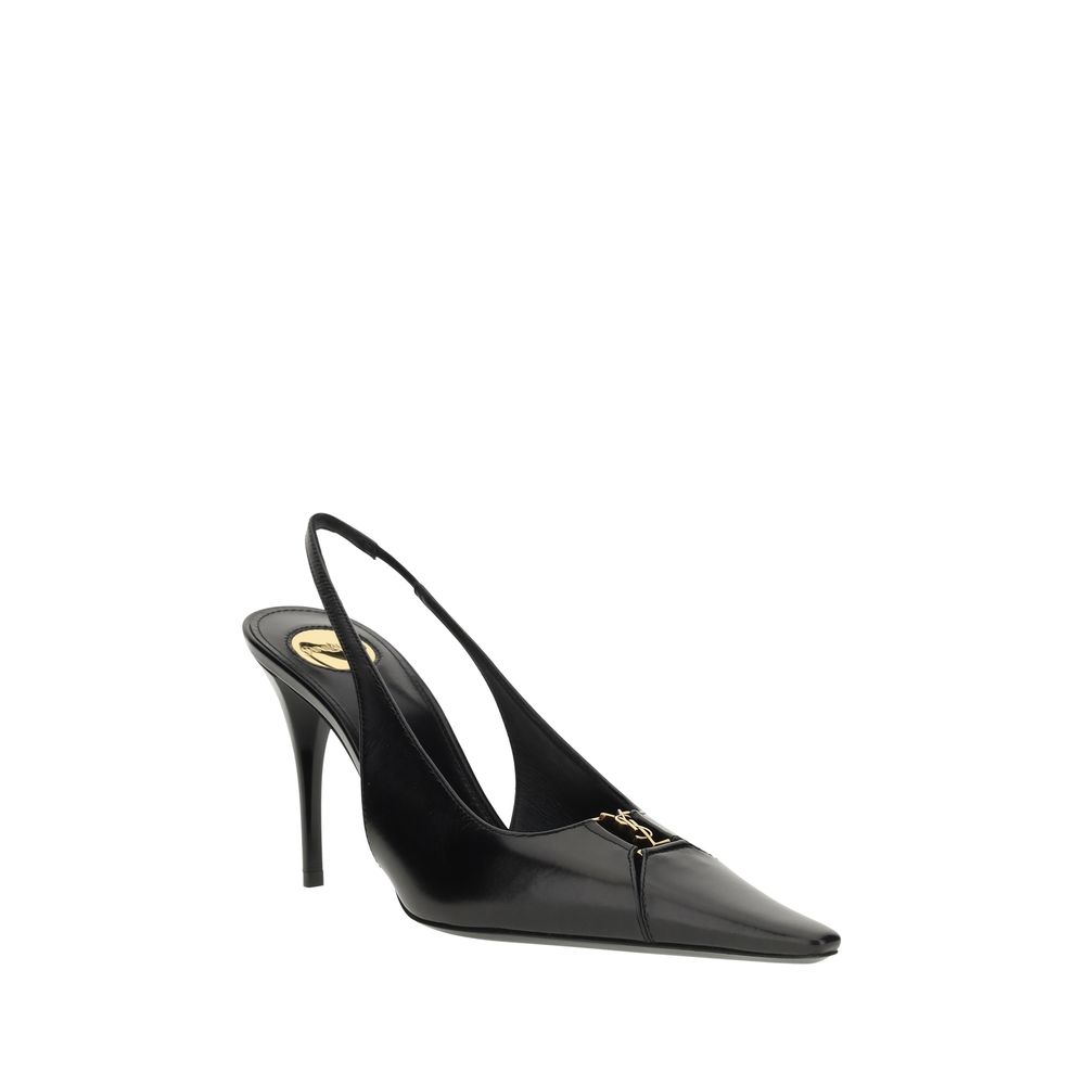 Black Calf Leather Bos Taurus Pumps