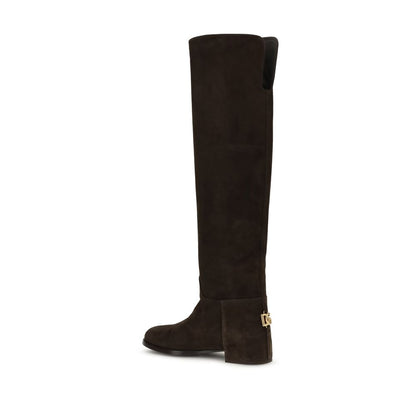 Brown Calf Leather Bos Taurus Ankle Boots