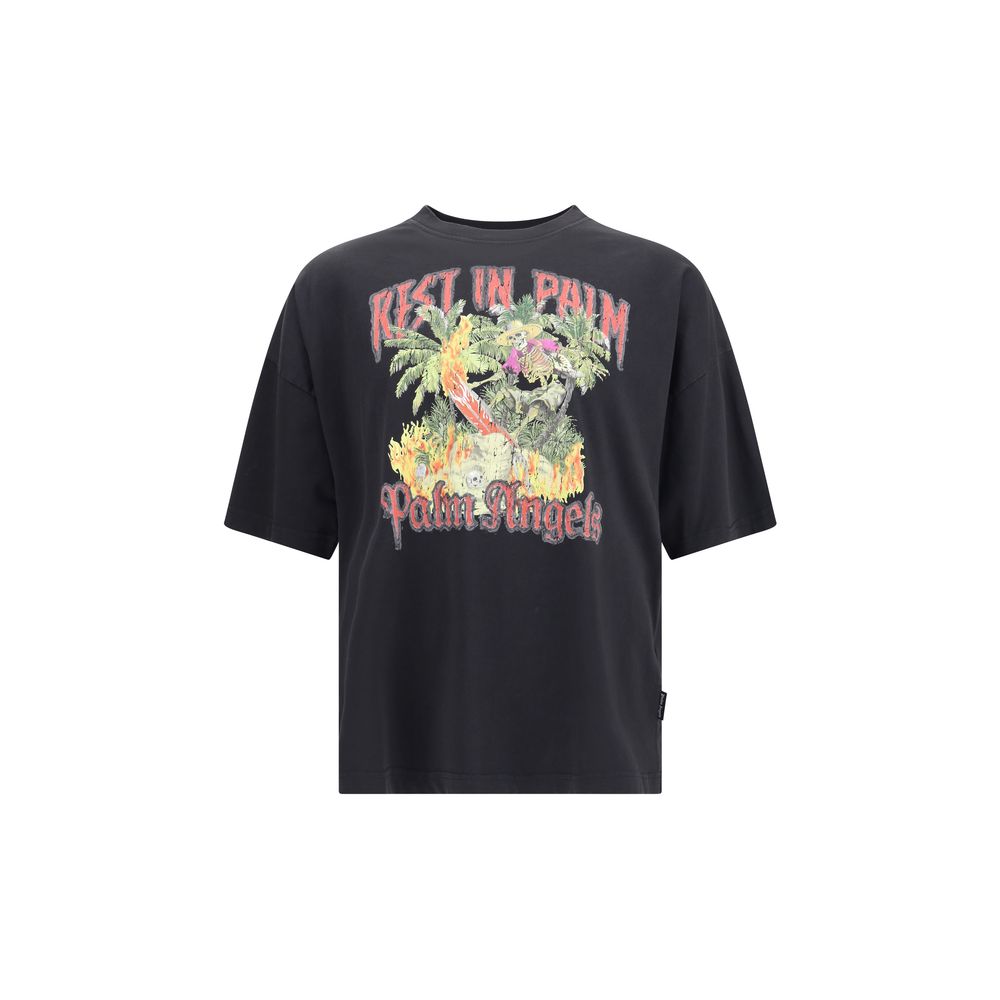 Black Cotton T-Shirt
