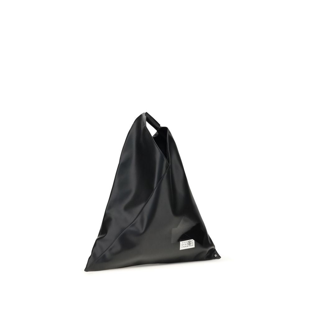 Black Polyester Handbag