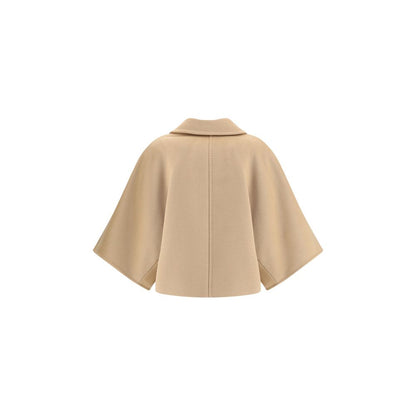 Beige Wool Coat