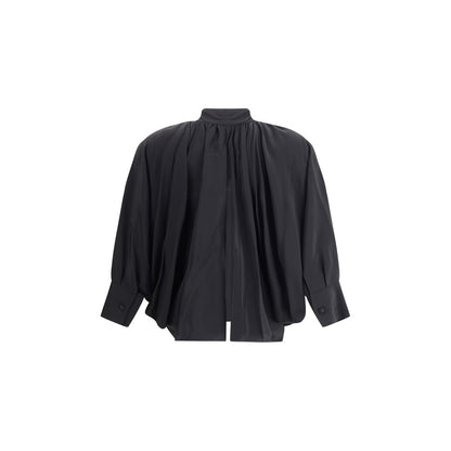 Black Silk Blouse