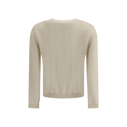 Cream Cotton Sweatshirt