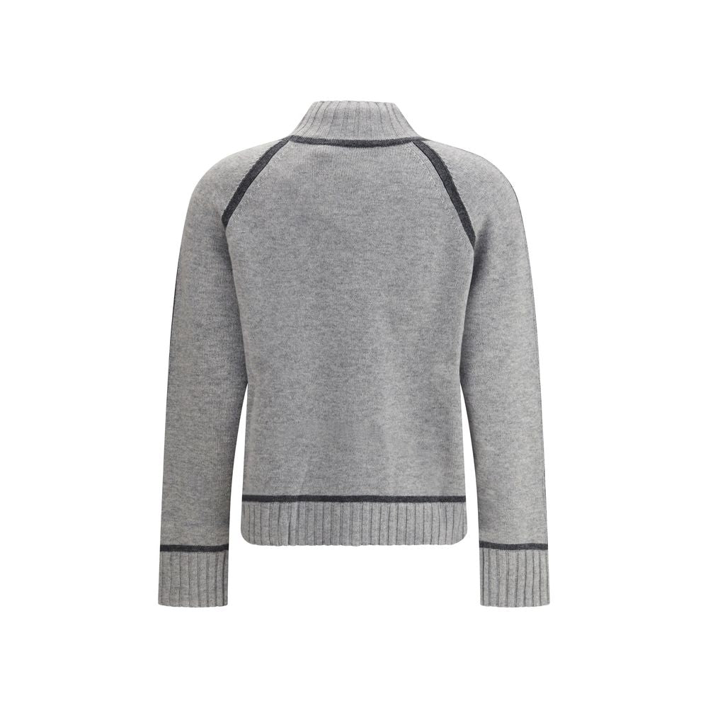 Gray Wool Sweatshirt
