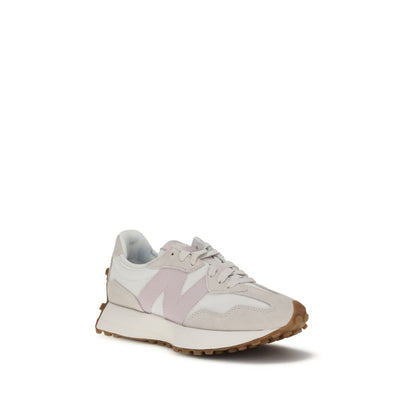 Beige Polyamide Athletic Sneakers