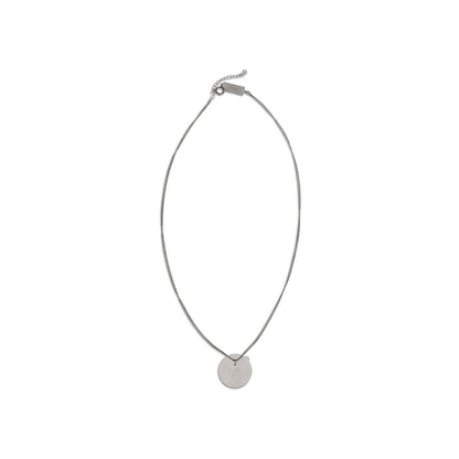 Silver Brass Necklace