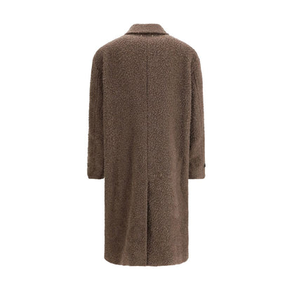 Brown Viscose Coat