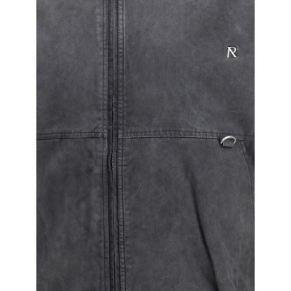 Gray Cotton Bomber
