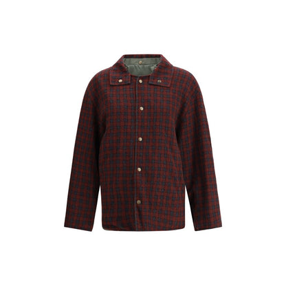 Green Wool Shell Jacket