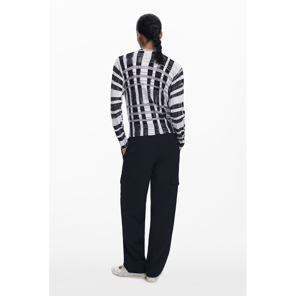 White Viscose Women Sweater