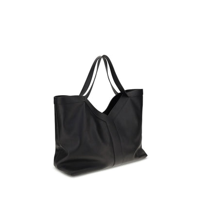Black Calf Leather Bos Taurus Shoulder Bag