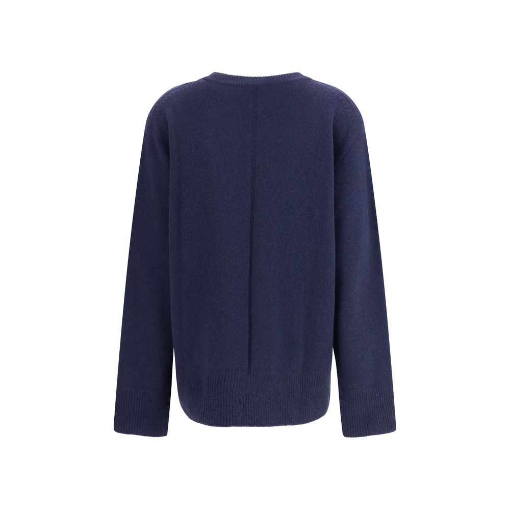 Blue Wool Sweatshirt