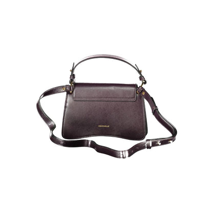 Purple Leather Handbag