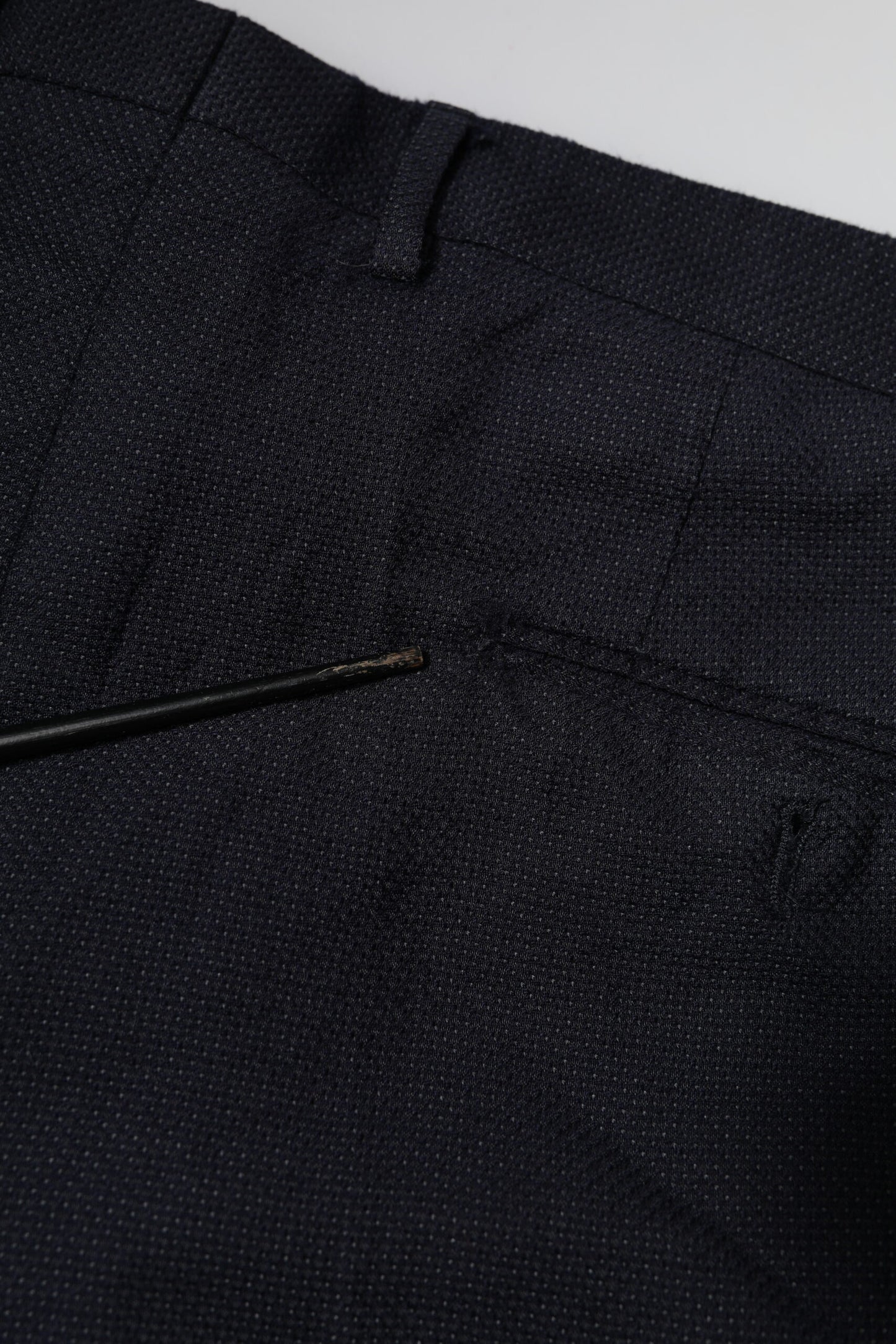 Gray Wool Formal Dress Men Trousers Pants