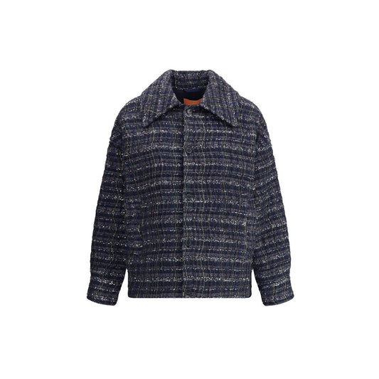 Blue Viscose Coat