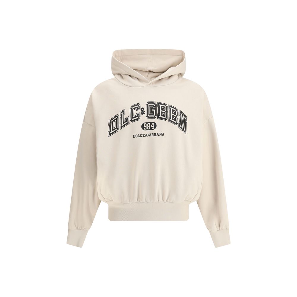 Beige Cotton Sweatshirt