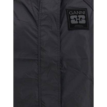 Black Nylon Shell Jacket