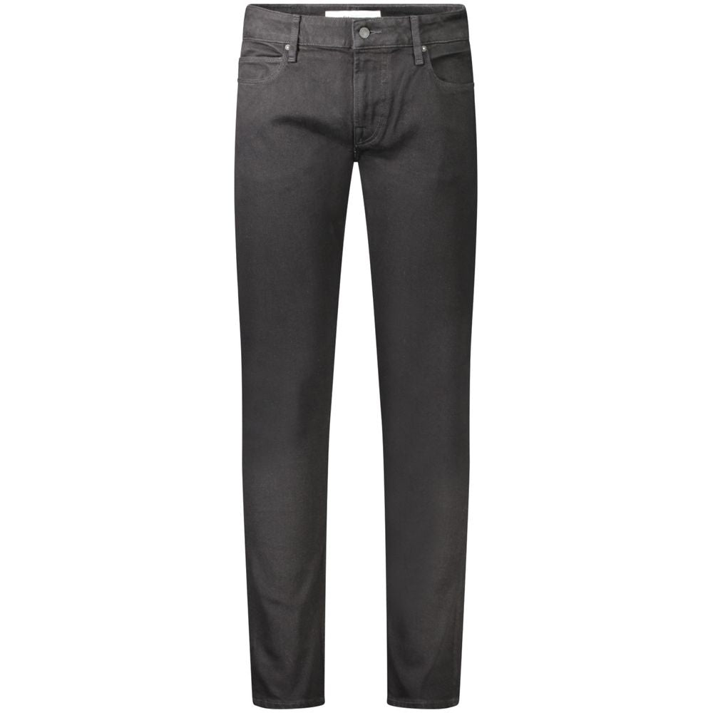 Black Cotton Jeans Denim