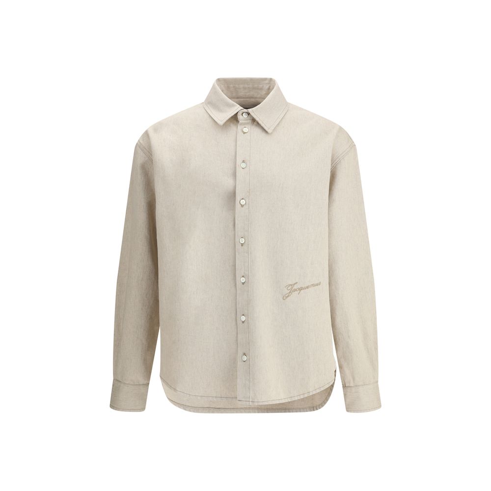 Beige Denim Shirt