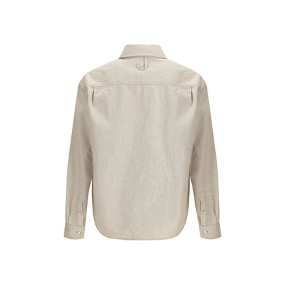 Beige Denim Shirt