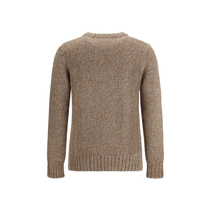 Brown Merino Wool Sweatshirt