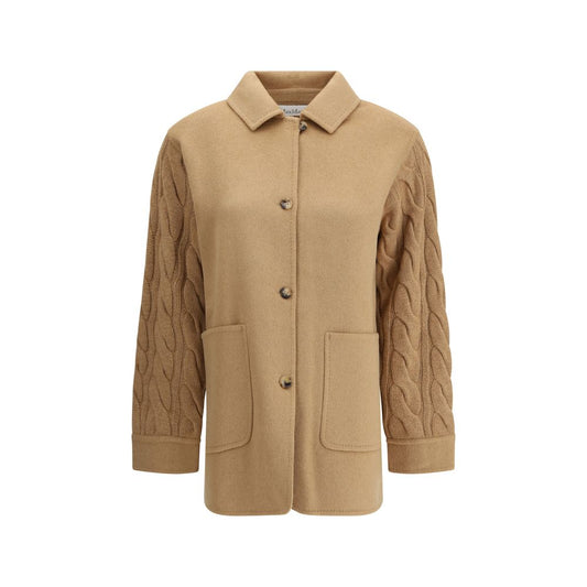 Beige Wool Coat