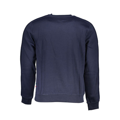 Blue Cotton Sweatshirt