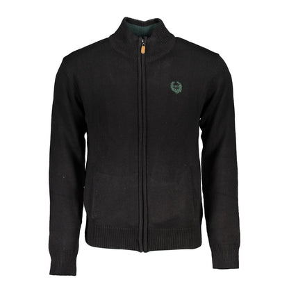 Black Cotton Sweater