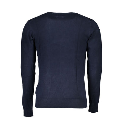 Blue Viscose Sweater