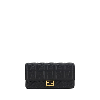 Black Calf Leather Bos Taurus Wallet