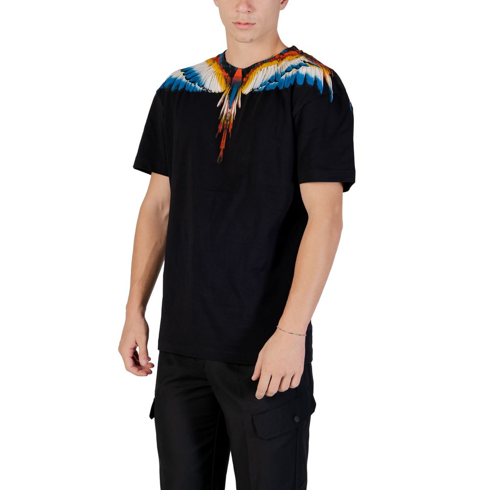 Black Cotton T-Shirt