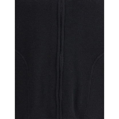 Black Wool Sweatshirt